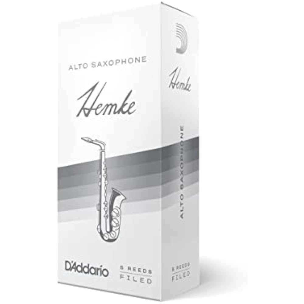 D Addario WoodWinds Daddario трость для альт-саксофона Frederick L. HEMKE RHKP5ASX250 [Твердость: 2....