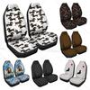 Cartoon Dachshund Print Automobile Seat Cover Sets, Car Accessories Interior Decor 2Pcs Protectors for Car Truck SUVs Cartoon
