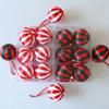 6PCS Plastic Christmas Tree Balls 8cm Xmas Ornament Ball Fashion Xmas Baubles  Party