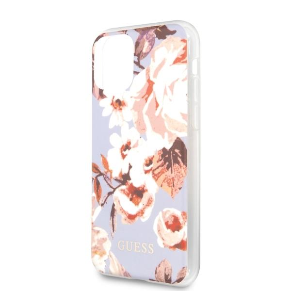 Guess Guhcn65Imlfl02 Iphone 11 Pro Maxliliowy/Lilac N°2 Flower Collection