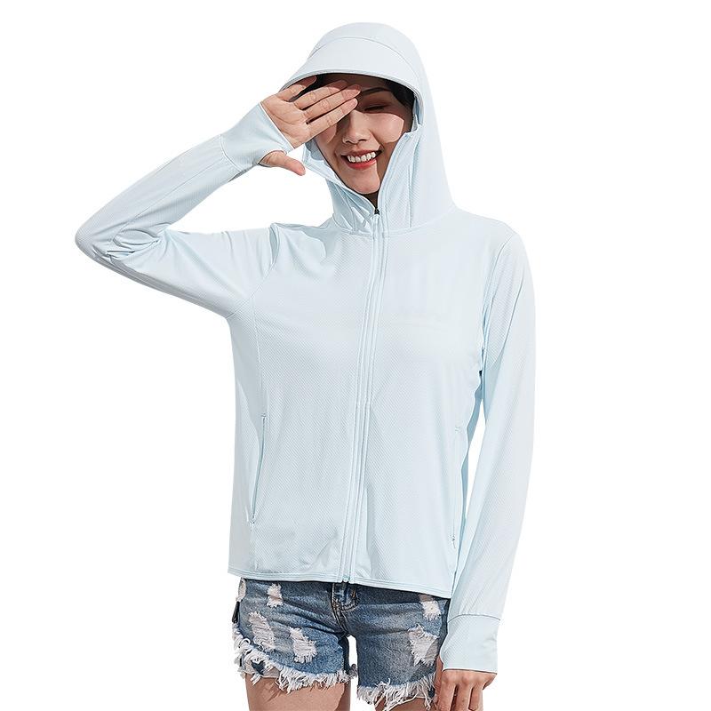 Women’s Summer UPF 50+ Sun Protection Jacket UV Protection Lightweight Breathable Long Sleeve Cooling Sun Shirt
