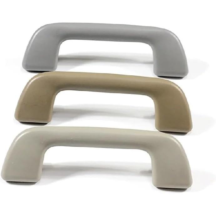 Car Ceiling Accessories Roof Handle Inner Ceiling Pull Handles Compatible for Toyota Corolla Yaris Prius 1Pcs(Beige no Hook)