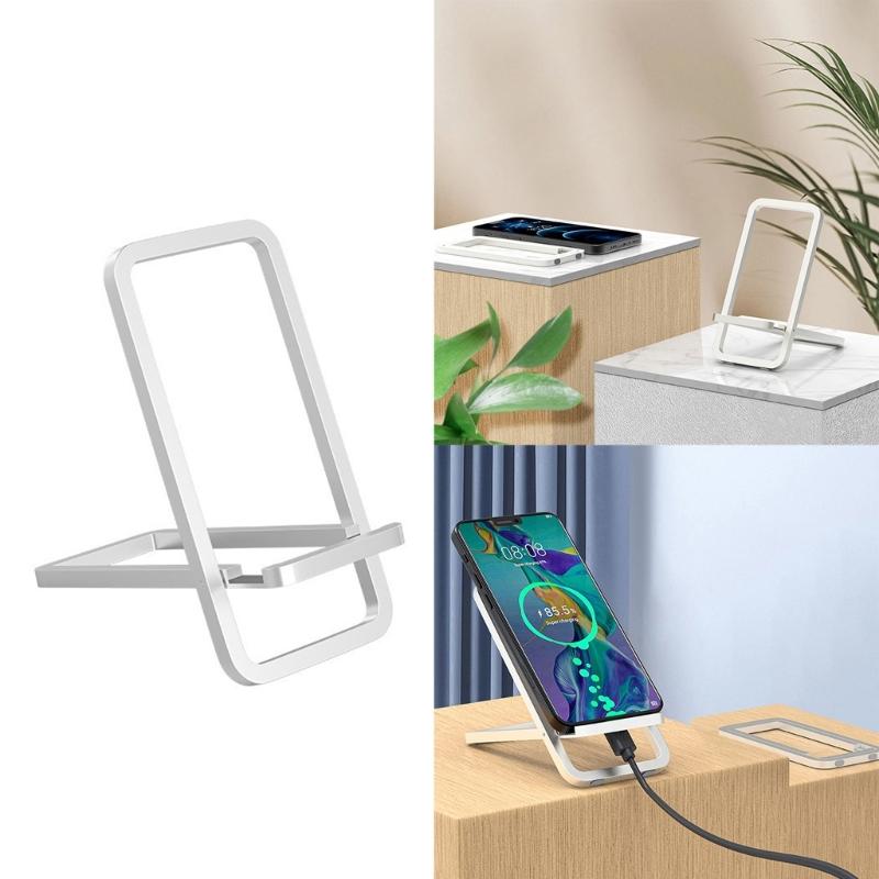 Small Foldable Phone Holder Adjustable Angles Mobile Stand Easy to Carry Universal Compatibility for All Smartphones