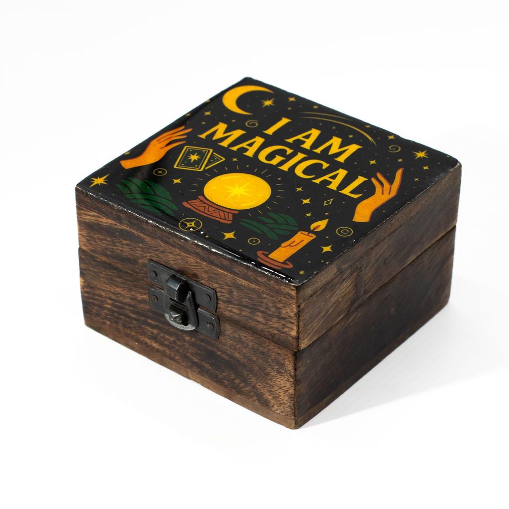 Small Enamelled Box – I Am Magical