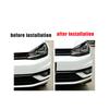 For Golf 7.5 MK 7.5 2018-2020 Car Front Bumper Lip Shovel Side Surround Spoiler