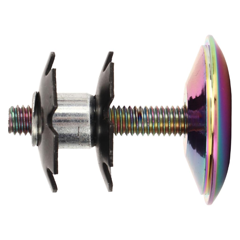 Bicycle Headset Cover 28.6mm Aluminum Alloy Headset Top Cap for Mountain Road Bike