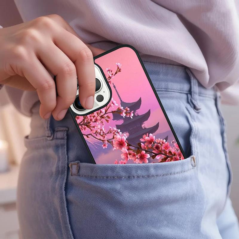 Anime Scenery Art Phone Case For iPhone 17 Air 15 16e 14 13 Pro Max Coque 12 11 Pro Max PLUS Cover