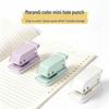 Compact Round Hole Punch for Students and DIY Crafts