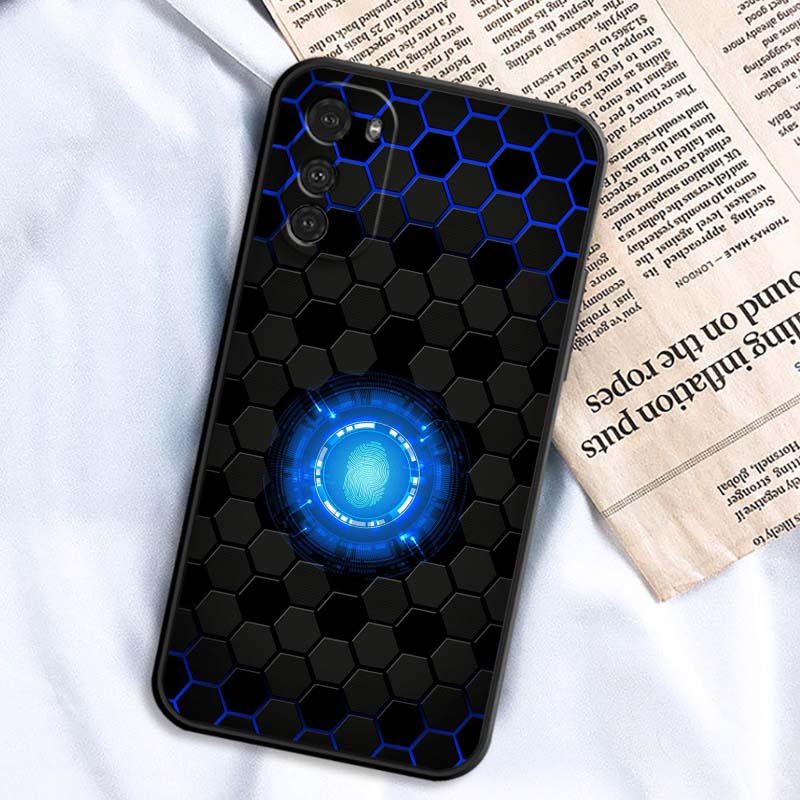 Carbon Fiber Pattern For Motorola G85 Edge 50 G24 G35 G14 G04 40 G72 G34 G G54 G13 G32 5G Black Phone Case