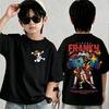 Nuovo Arrivo Estivo T-shirt a Maniche Corte con Stampa Pattern unisex stampa anime casual alla moda streetwear stile Y2K