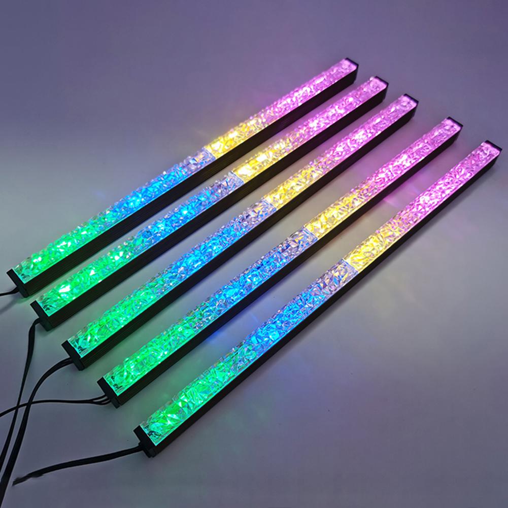 COOLMOON Diamond ARGB LED Strip Light 5V 3Pin/Small 4Pin Magnetic Colorful Atmosphere DIY Lamp Bar for PC Computer Case Chassis