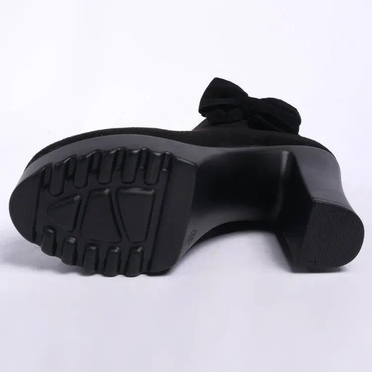 New Winter Women Ankle Boots PU Leather Female Thick Plush Warm Snow Boots Mother Waterproof Non-slip Booties Luxury