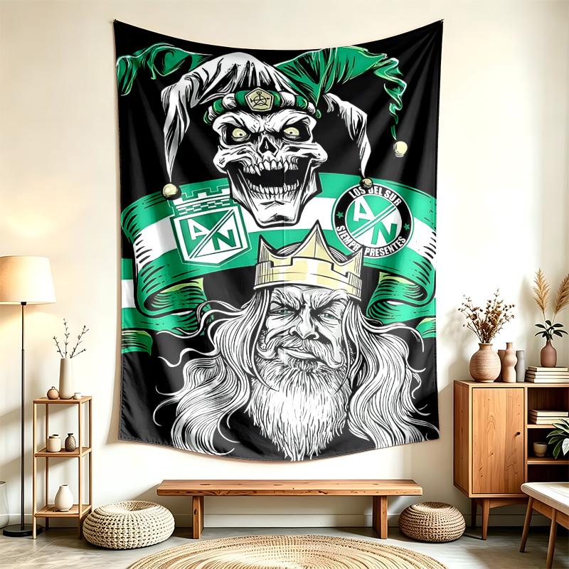 Atletico Nacional (14) Tapestry Suitable For Decorating Homes Dorms And Bedrooms Soft To The Touch And A Perfect Gift For Friends And Family