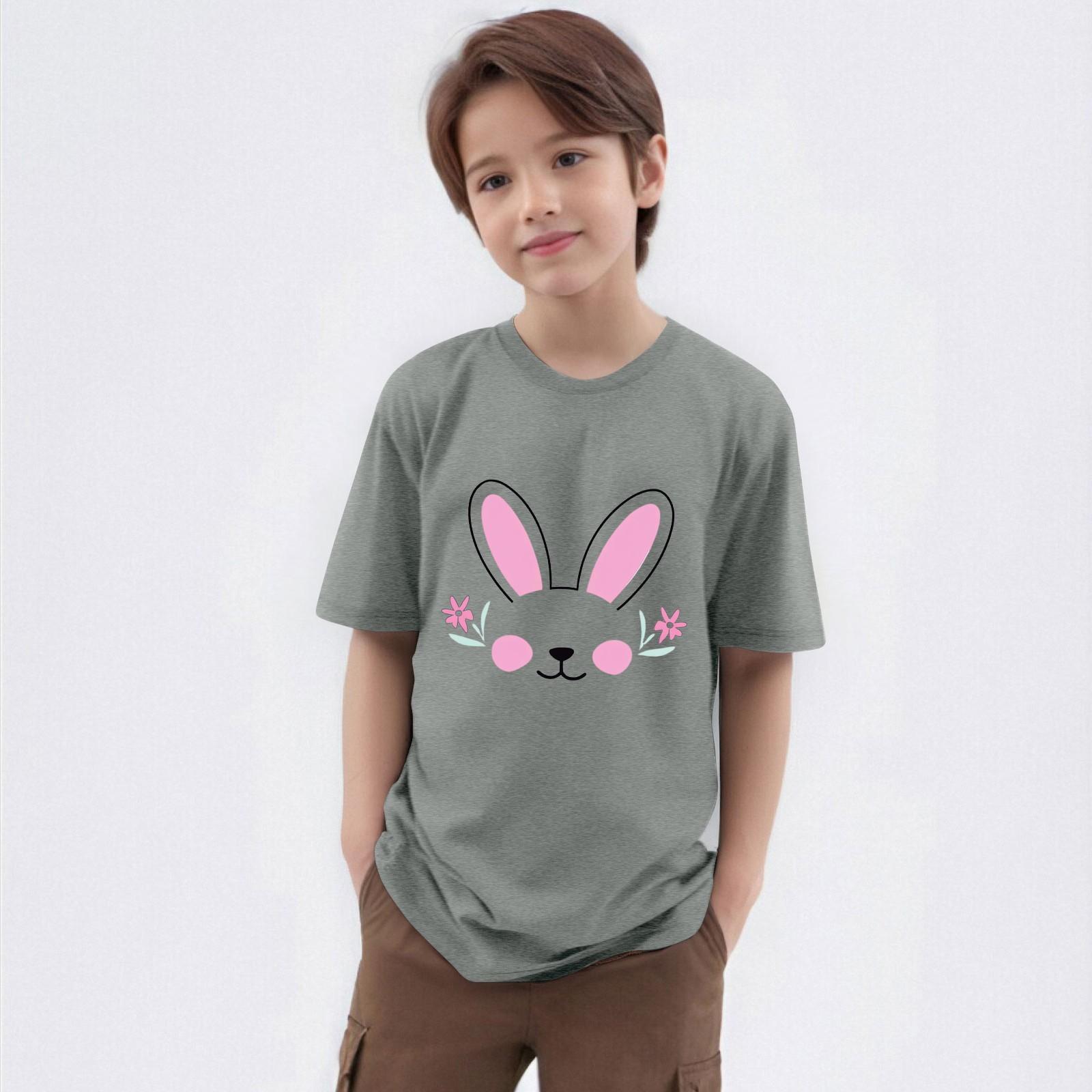 

Детская футболка с круглым вырезом и короткими рукавами 160