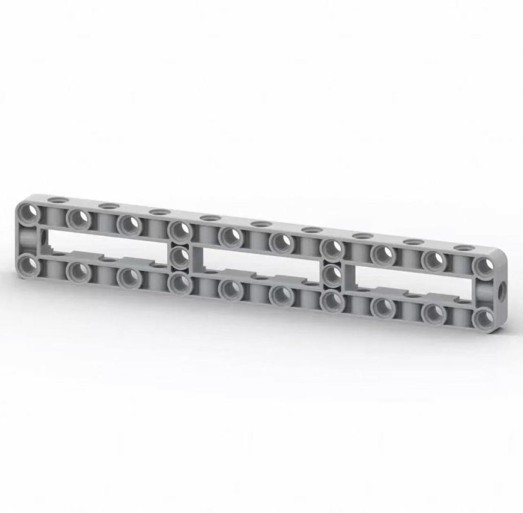 Compatible Lego 67491 Domestic Particle Building Blocks: 3×19 Holed Jib Frame Beam MOC Tech Accessories