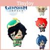 Genshin Impact Plush Doll Pendant Venti Lumine Soft Stuffed Keychain Gift