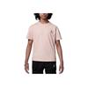 Flight Essentials Solid Color Small Logo Crew Neck Pullover Soft Comfortable Casual Sports Short Sleeve T-Shirt Kids Tops HM4744-674