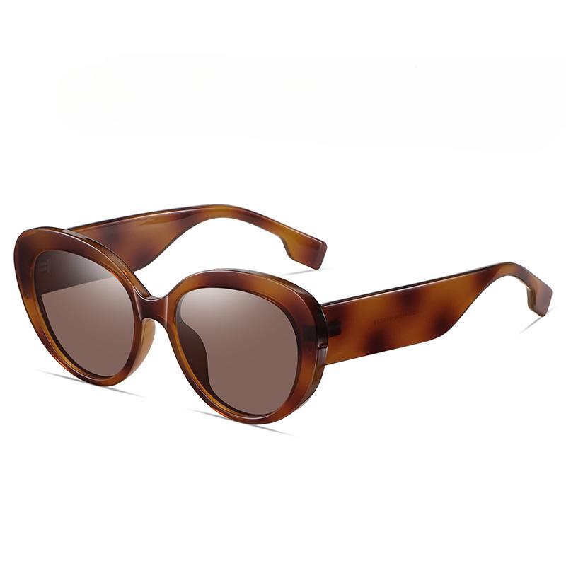 Kleine Box-Katzenaugen-Sonnenbrille, weiblich, Online-Prominente mit 1,1 polarisierter Persönlichkeit, Vollformat-Anti-Ultraviolett-Erweiterte Sonnenbrille.