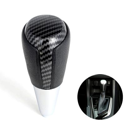 Carbon Fiber Automatic Gear Shift Knob For Toyota Corolla Camry Rav4 Highlander 2008 2009 2010 2011 Car Accessories