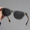 Fashion Gray Lenses Myopia Glasses for Women Trendy Casual Outdoor Sunglasses with Minus Diopters Cat Eye Anti-UV Eyewear Men