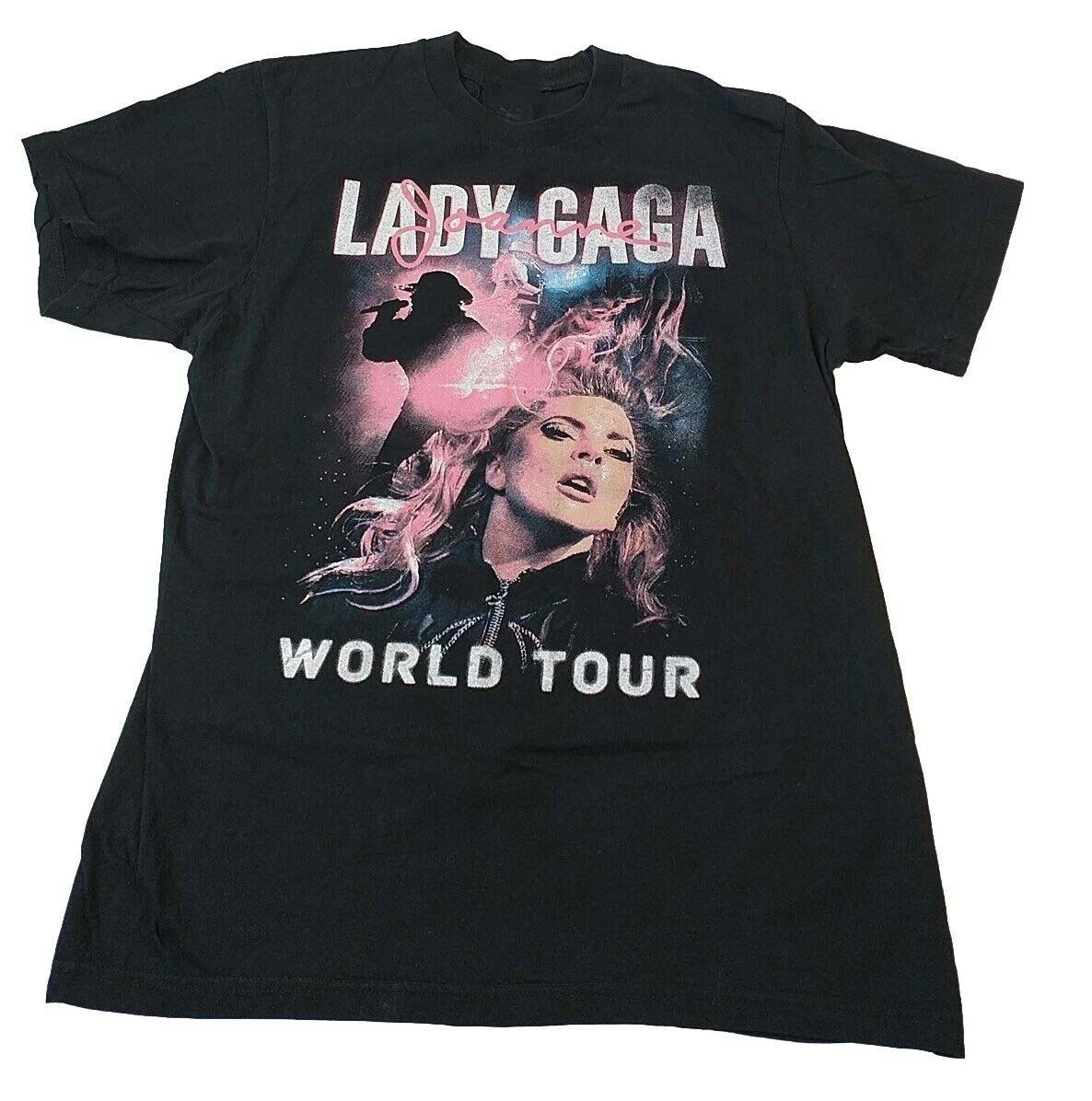 Lady Gaga Flames Joanne World Tour T-Shirt Unisex Cotton Tee S-4XL M264 M