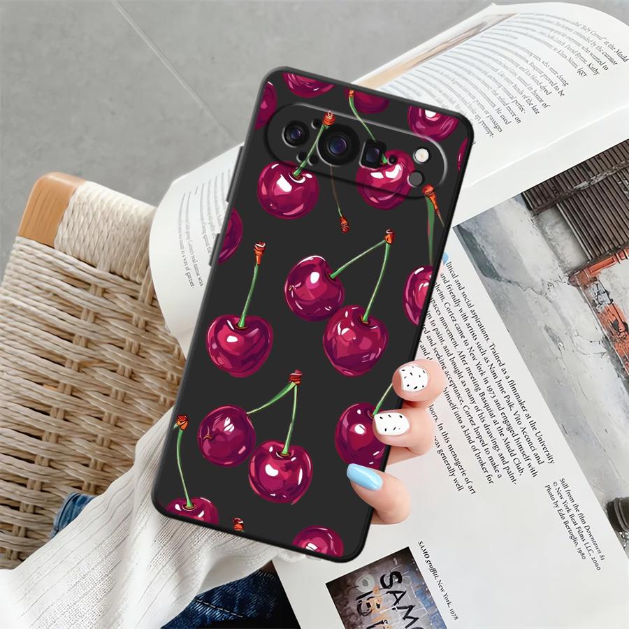 

Фрукты Вишня Чехол для телефона для Google Pixel 9a 6a 7a 6 7 8 Pro 8a 10 9 Pro XL Google Pixel 9 Pro