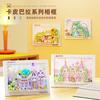 Adults Micro flower shop Assembly Bricks Constructor Set photo frame Particle Building Blocks Toy for Children Diy Set for Kids