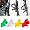 Bike Bottle Cage Mounting Base Black Non-Hole Mounting Clip with Screw Wrench Set MTB Bike Kettles Stand Base Widely Use