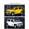 1/22 Suzuki Hustler SUV Alloy Car Model Sound and Light Pull Back Children's Toy Collectibles Birthday Gift