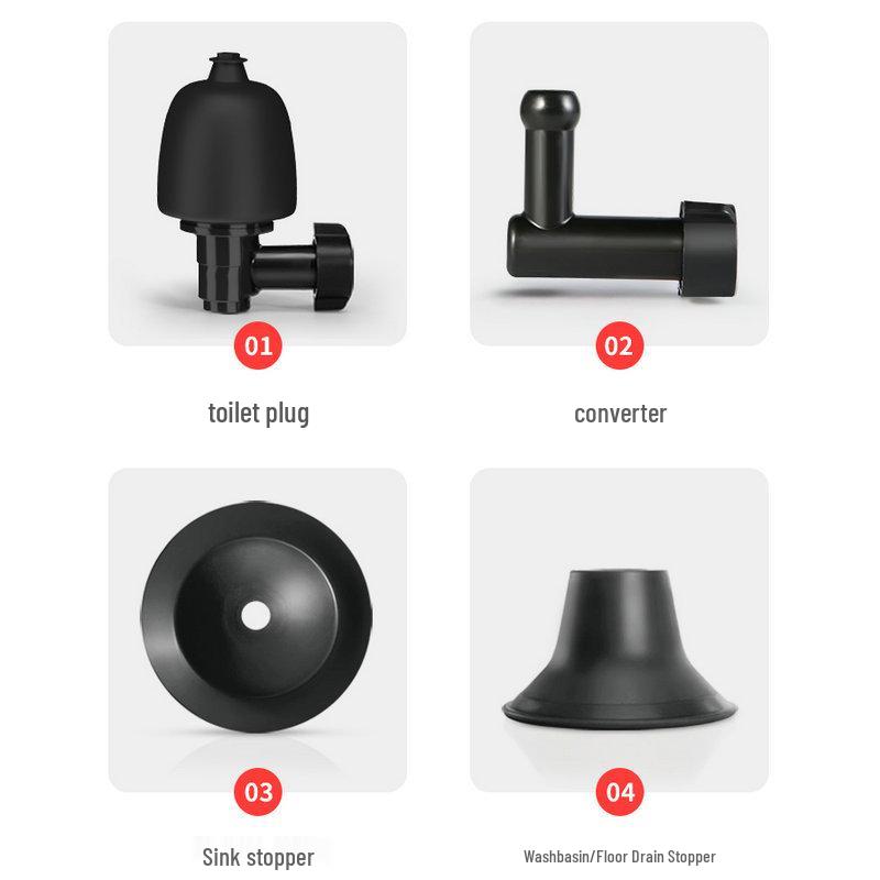High-Pressure Toilet and Drain Unclogger Tool