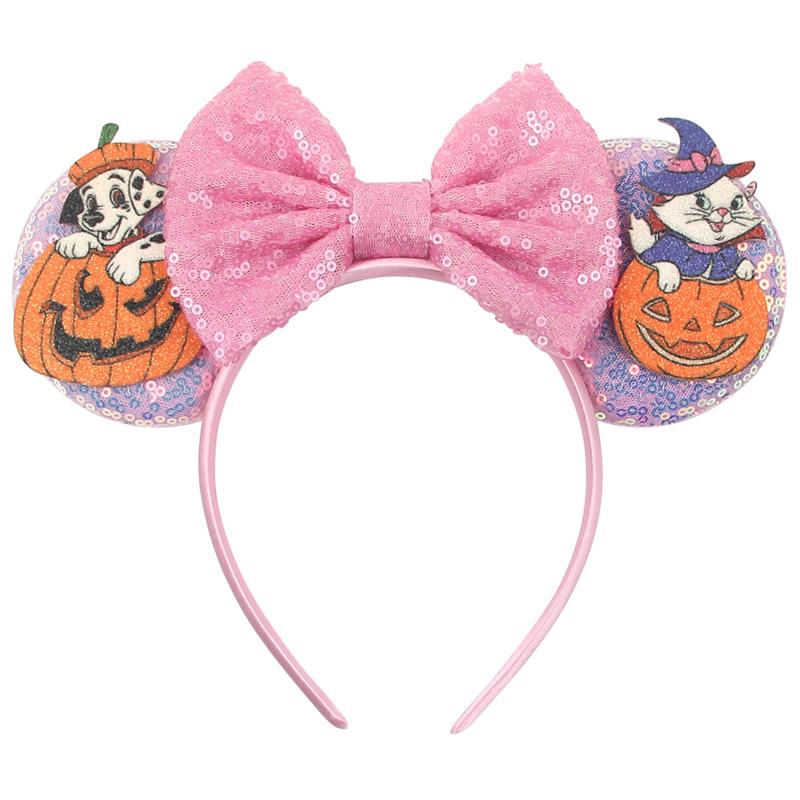 Disney Glänzendes Schloss Mausohren Stirnband Jungen Mädchen Festival Party Cosplay Haarband Frauen DIY Haarschmuck Cartoon Geschenk