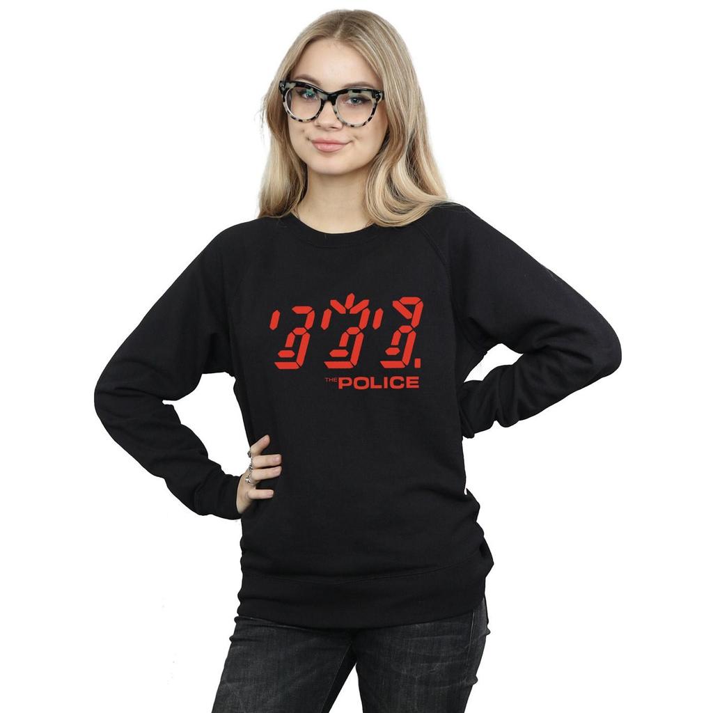 The Police Womens/Ladies Ghost Icon Sweatshirt