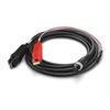 Gomexus Electric Reel Power Cord 500cm Compatible with Shimano, Daiwa (e.g. [Reoburittsu] 200J) 5m, Crocodile Clip