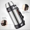 1200-2000ML Large Thermos Bottle Vacuum Flasks Stainless Steel Insulated Water Thermal Cup Travel Climbing Insulation Pot
