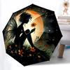 1pc Fairy Bloom Automatic Open/Close Umbrella Compact Folding Umbrella, All-Season Portable Umbrella for Women/Men F1124154