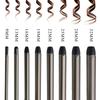 1pcs Professional Hair Curler Rotating Curling Iron Wand with Tourmaline Ceramic Anti-scalding Insulated Tip Styling Tool