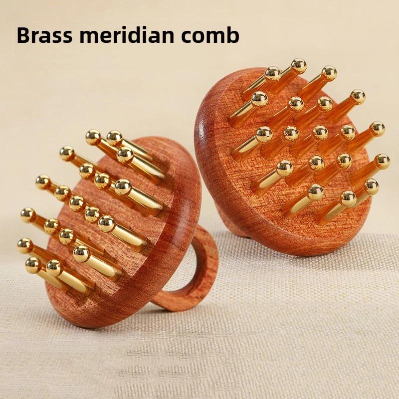 Professional Brass guasha Massage Tool Tissue Massage Lymphatic Drainage Muscle Pain Relief Head Neck Leg Body Meridian Massage