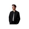 Stand Collar Zipper Closure Plaid Quilted Pilot Jacket Men Jackets Black K10K113002-BEH