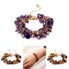 Crystal Beaded Bracelet For Men And Women With Geometric Design For Travel Gift