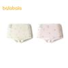 Balabala Girls' Anti-bacterial Cartoon Boxer Briefs 2-Pack