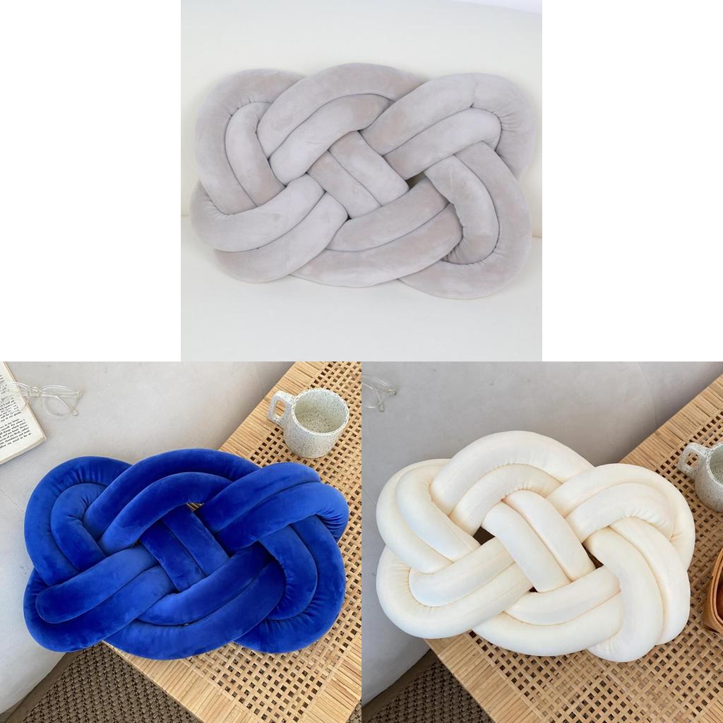Nordic Relaxing Circular Shape Cushion For Living Room And Office Decor With Soft Plush Cover