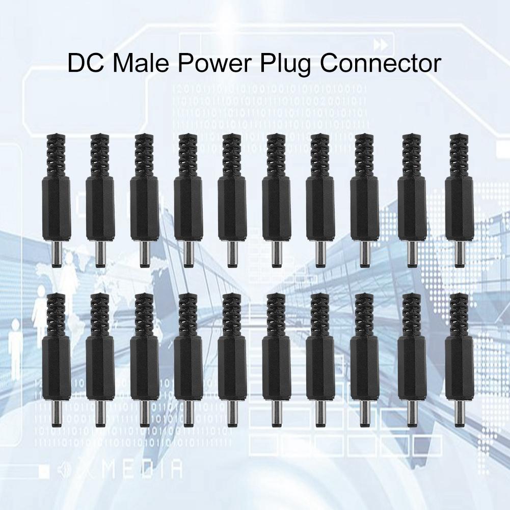 20PCS 3.5mm X 1.35mm DC Male Power Adapter Plug Jack Connector