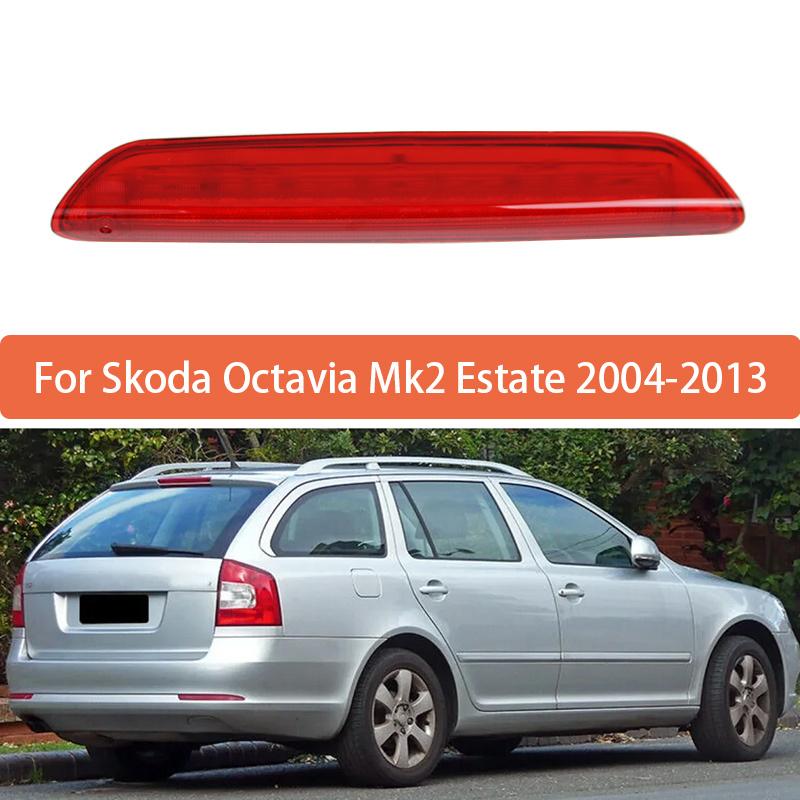 For Skoda Octavia Mk2 Estate 2004 2005 2006 2007-2013 High Mounted Brake Light Assembly Rear Roof 3rd Brake Light 1Z9945097C