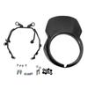 GOLDFAUST CL 250cc 500cc Bikini Cowl - Matte Black, Gloss Black, Carbon Black - Motorcycle Front Cowl (Carbon Black)