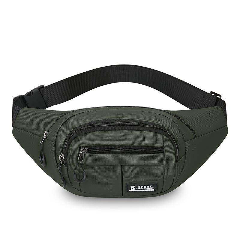 Waterproof Men's Waist Bag Multifunctional Outdoor Sports Large Capacity Chest Bag