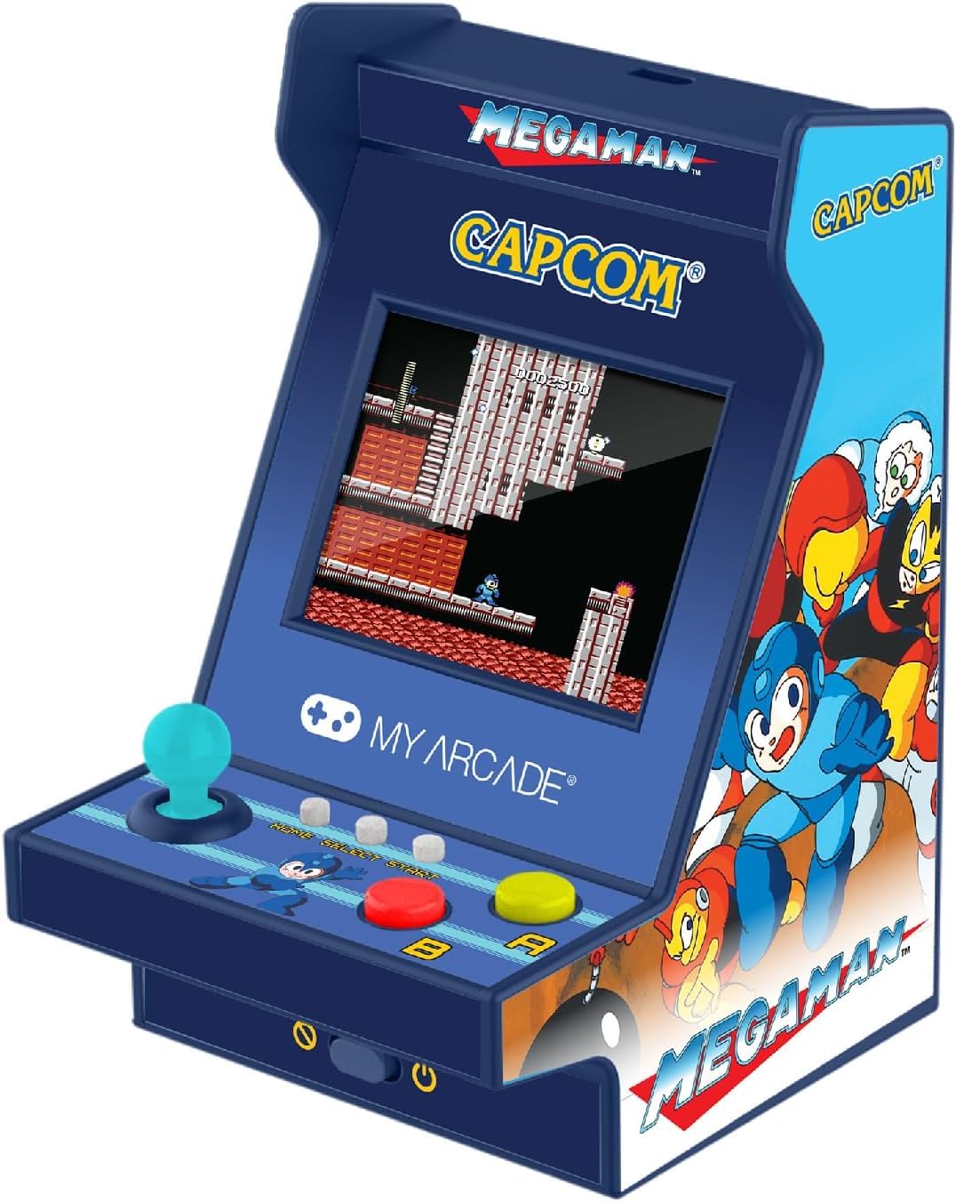 

My Arcade Mega Man Nano Player Pro Portable Retro Arcade Games in (6 1)