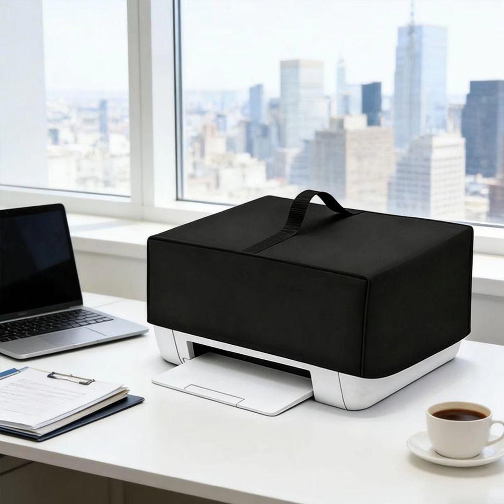 Reinforced Handle Printer Dust Cover Anti-Static Dustproof Cover Printer Cover Case Study Room