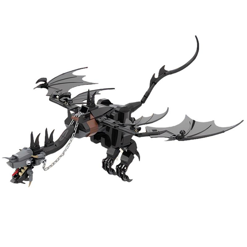 LEQUMOC The Ring Fell Beast Draogon Lord Dark Tower Model Building Blocks Toys For Kids Christmas Gifts Bricks