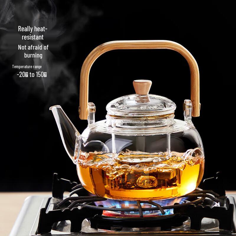 Hengxin Ruichu High-Temperature Glass Teapot