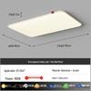 XuanYong Cream Style Full Spectrum Eye Protection Bedroom Ceiling Light